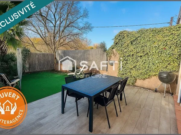 Maison de lotissement T4 79 m2 avec jardin et garage 