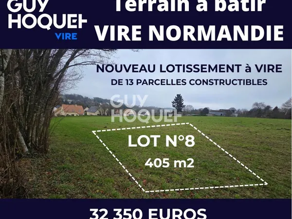 TERRAIN À VENDRE DE 405,00 M² 