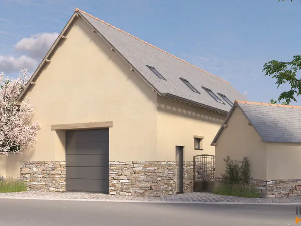 NOYAL CHATILLON SUR SEICHE - Bâtiment à aménager en ville 