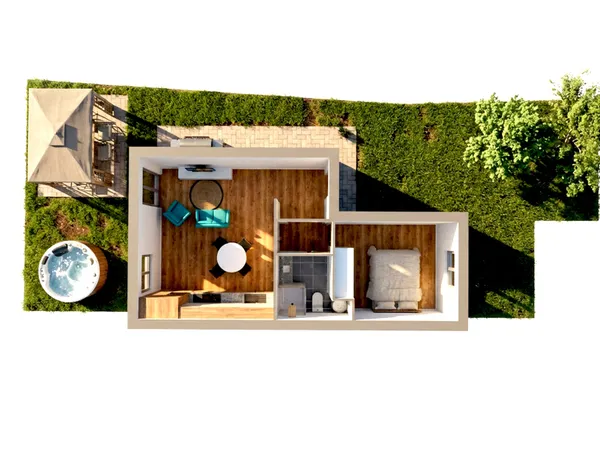 Maison 2 pièces 39 m² 