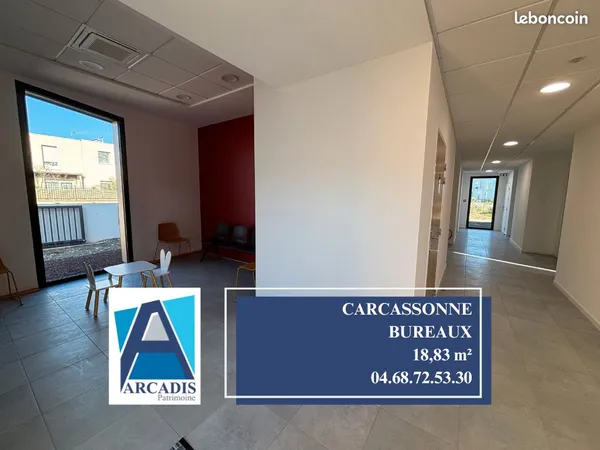 Bureaux 19 m² CARCASSONNE 
