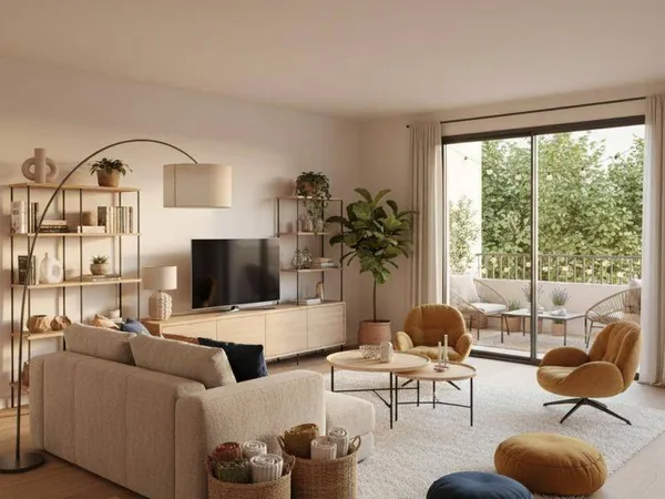 Appartement 3 pièces 51 m² 