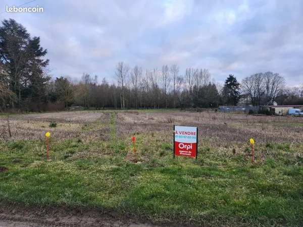 Terrain 1 451 m² Villiers Saint Georges 