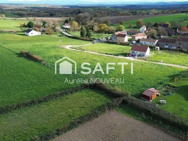 Terrain constructible et viabilisé - 1009 m² 