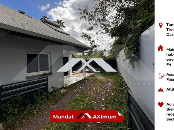 Maison F4 78,55 m² utiles DASSY 