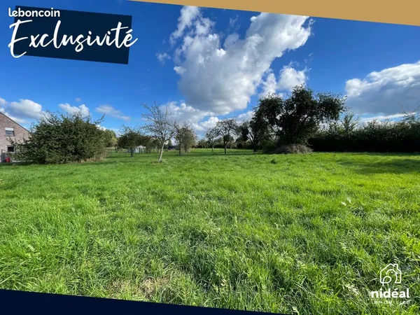 Terrain 1664 m² Berlaimont 