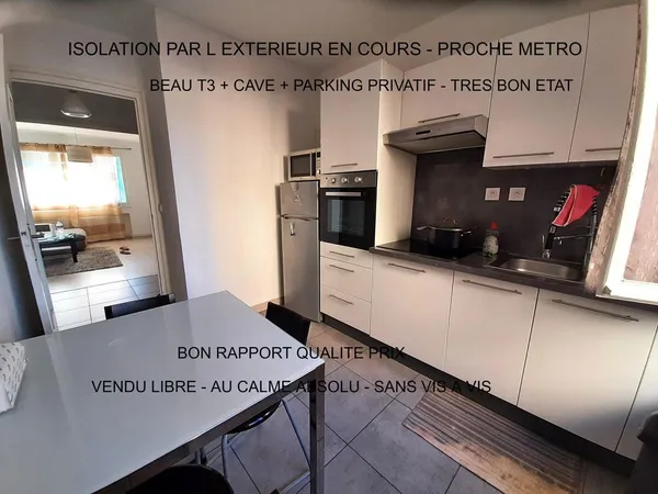 Appartement 3 pièces 