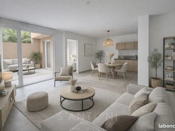Appartement 3 pièces 57 m² 