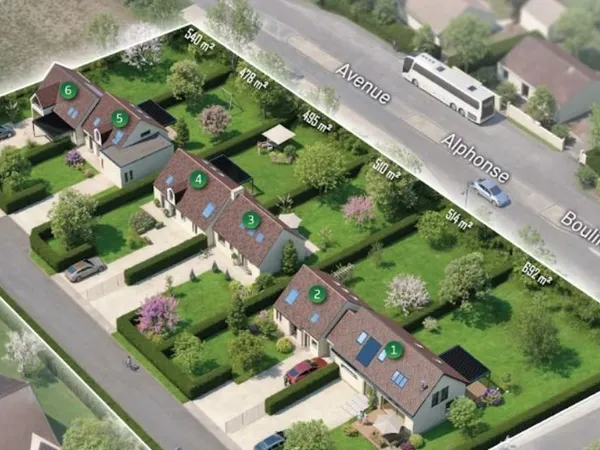 Terrain 478 m² 