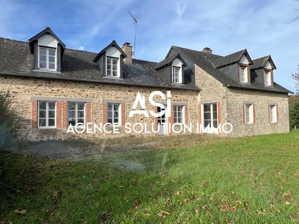 Maison de 240 m2 avec dépendance à la campagne sur un terrain de 2304 m2 