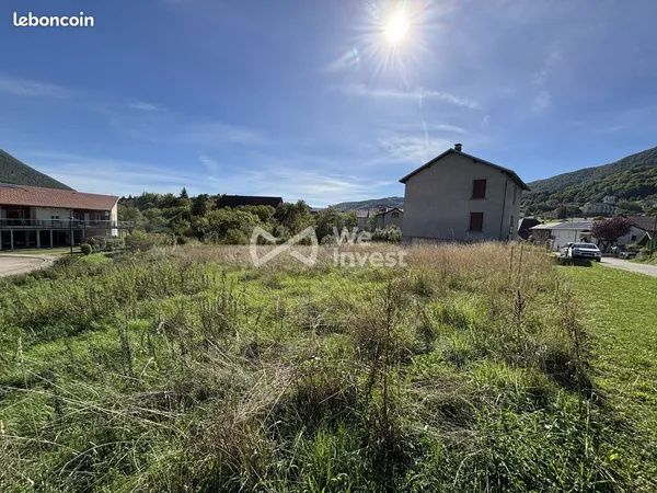 Terrain 830 m² Champfromier 
