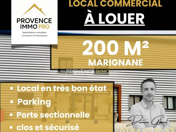Local commercial 200 m² 