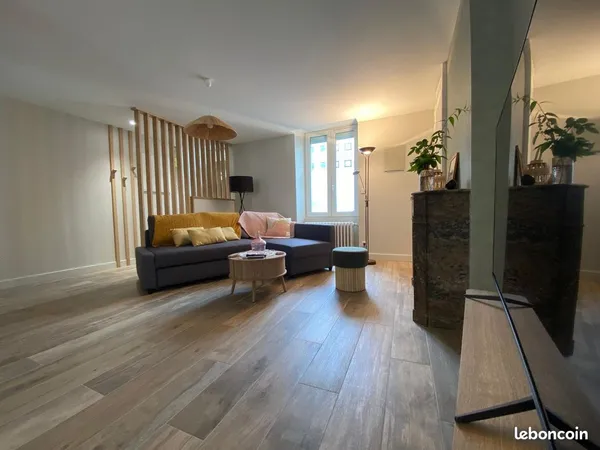 Maison 2 chambres avec jardin 