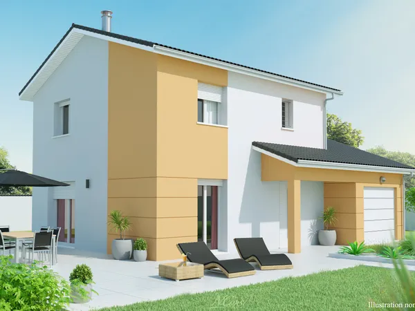 Terrain + maison 80 m² 