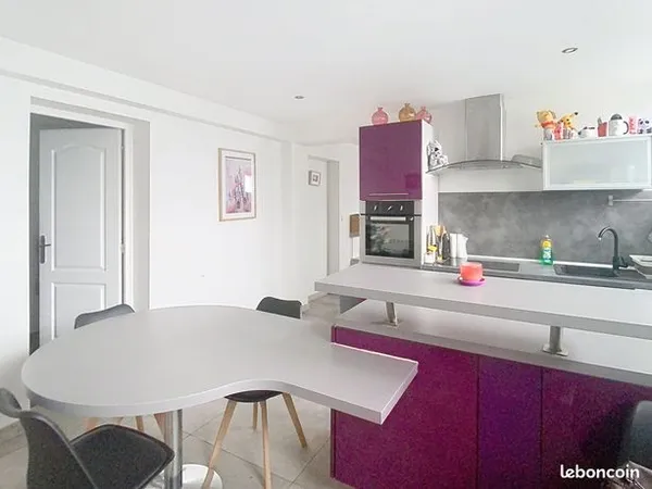 Appartement 2 pièces 62 m² 