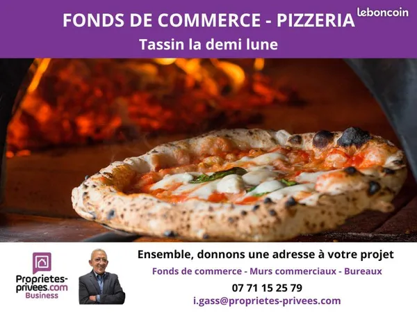 Fonds de commerce restaurant, pizzeria 50 m² 