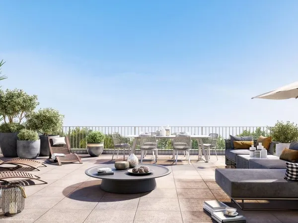 ** MAISON DE PLAIN-PIED TYPE 3 AVEC TOIT-TERRASSE DE 70 M² ET PATIO 