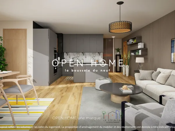 Appartement neuf 5 pièces 103.56 m² Strasbourg Robertsau 