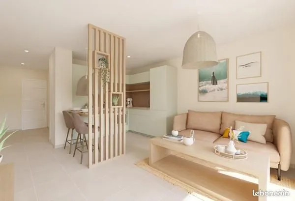 Appartement 2 pièces 49 m² 