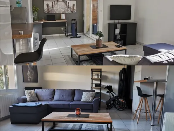 Studio T1 Bis - 36 m² - Mios Bourg 