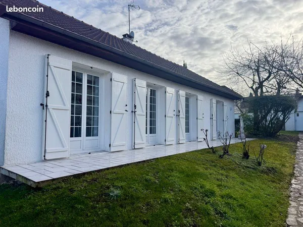 Charmante maison meublée 95m2 avec jardin 500m2 - 2 chambres - Troyes 