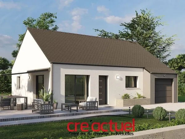 Terrain + maison 70 m² 