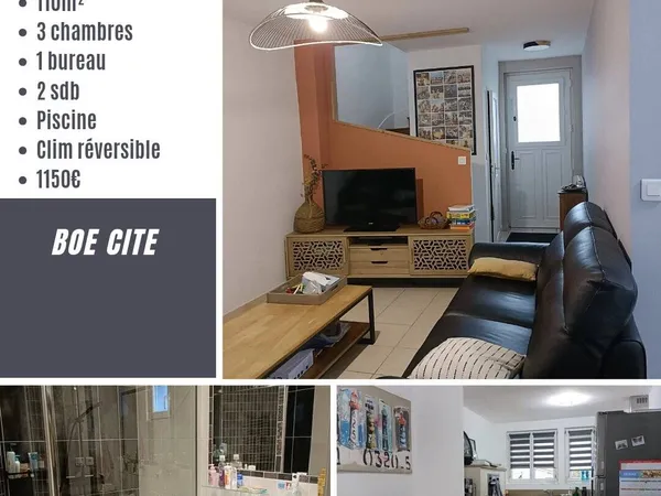 Maison 5 pièces 110 m² 