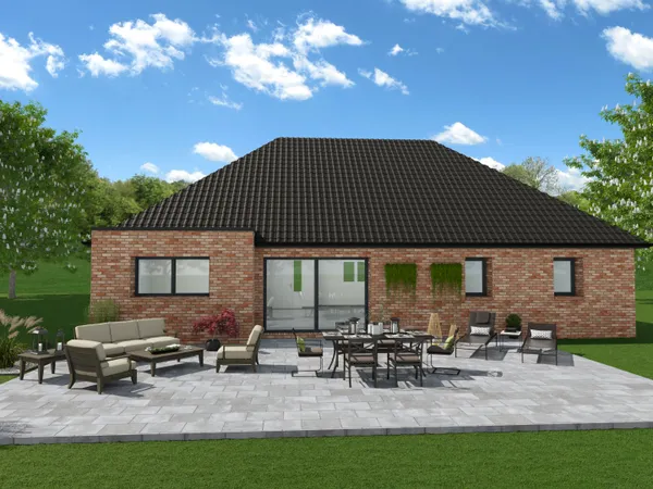 Terrain + maison 91 m² 