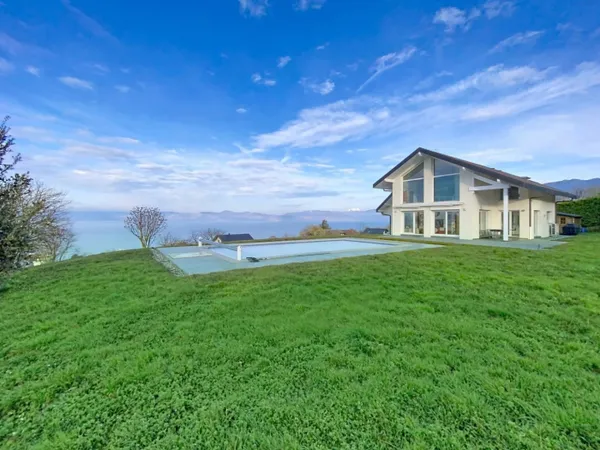 LUGRIN - Villa de 259€ habitable- Vue lac panoramique - 5 chambr 