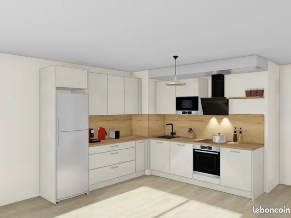 Appartement 3 pièces 66 m² 