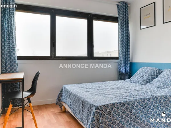 Chambre 5 pièces 81 m² 