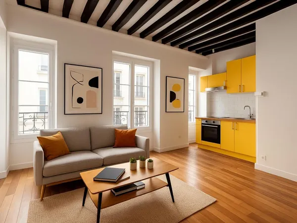 Studio neuf à deux pas du Palais Royal 