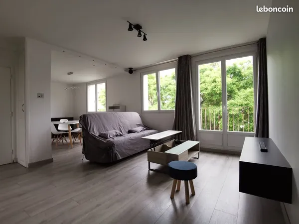 Appartement meublé 63 m² avec 2 chambres 