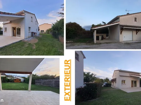 Loue Maison 4 pièces Cornebarrieu 