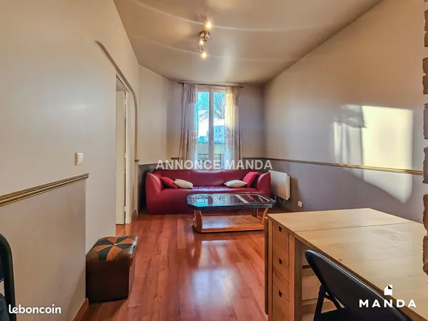 Appartement 3 pièces 44 m² 