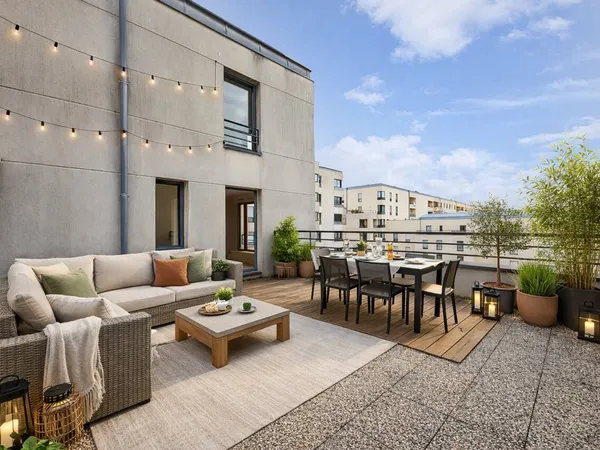 Triplex 2 pièces 44 m² 