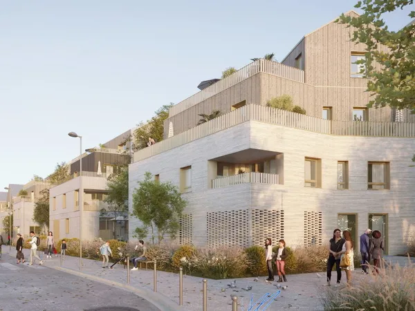 Duplex T4 de 82m2 en rez-de-jardin, en Habitat Participatif 