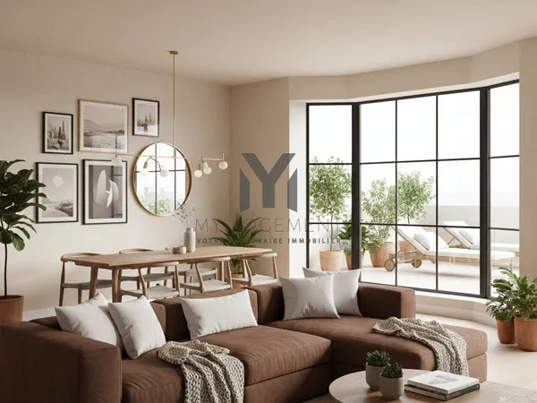 Duplex de standing dans résidence sécurisée Marseille 13009 