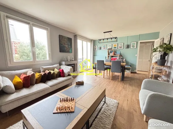 Appartement 3 pièces 66 m² 
