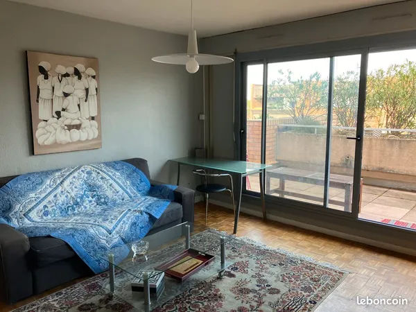 Particulier Loue T2 MEUBLÉ Toulouse St Georges 