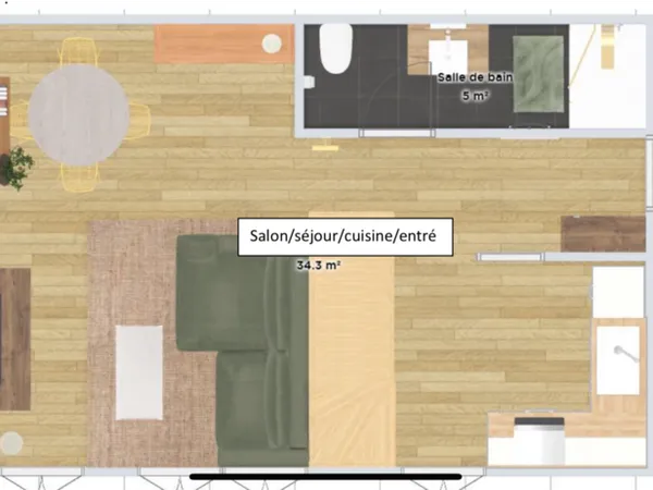 Vente Appartement 1 pièce 