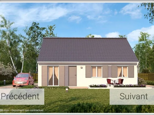 Maison 1 pièce 72 m² 