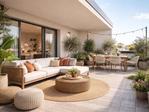 Superbe duplex T4 avec terrasses & parking à Orly (RER C) 