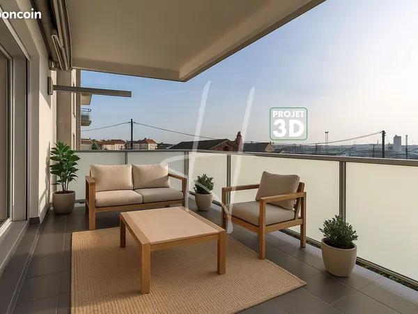 Appartement 4 pièces 81 m² 