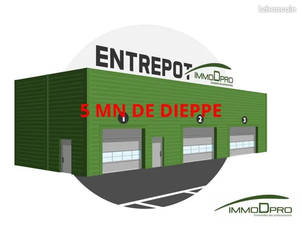 Local bureaux 500 m² 