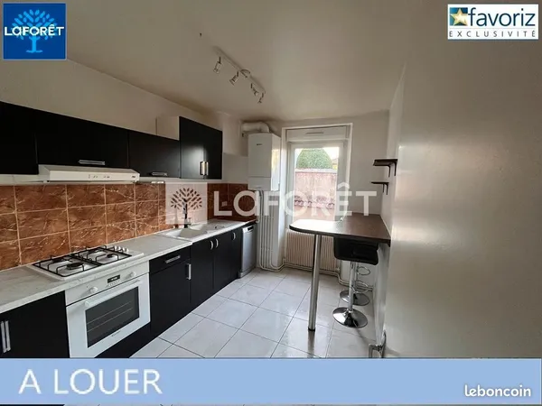 Appartement 3 pièces 51 m² 