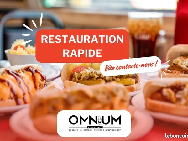 Fonds de commerce restaurant 196 m² 