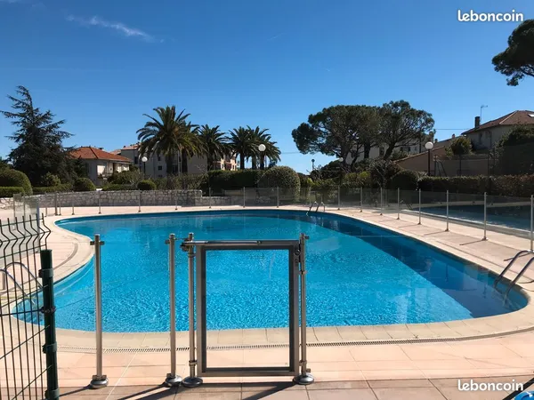 T2 avec jardin - Résidence avec piscines & tennis - Antibes (proche mer) 