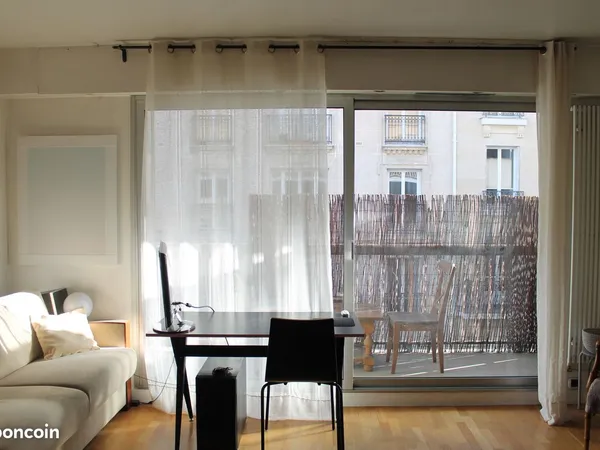 Studio meublé - 26m² - 75015 Paris 15ème 