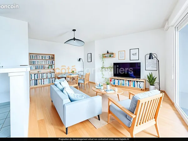 Appartement 3 pièces 67 m² 